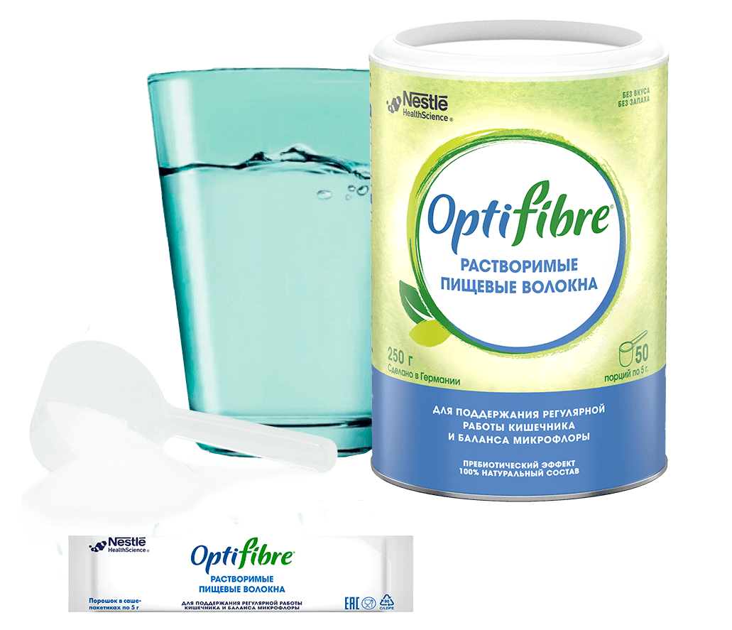 OptiFibre® – полностью растворимые пищевые волокна